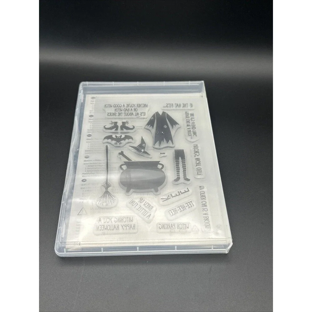 Stampin Up! TEE-HEE-HEE Stamps People Call Me A Witch ...  halloween bats new
